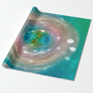 Papel De Presente Luz Bokeh, luzes de ponto de desfoque cintilante e