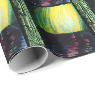 Papel De Presente Luz de Desenho