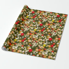 Papel De Presente Luzes de Natal