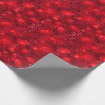 Luzes & flocos de neve, vermelho - Natal
