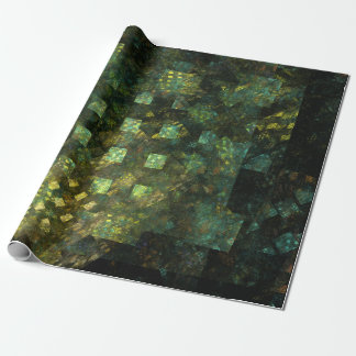 Papel De Presente Luzes na Abstrato Art da cidade