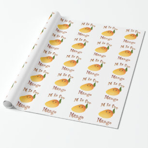 Papel De Presente M é para Mango