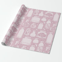 macabra, espécimes médicos pastel, gótica rosa-ros