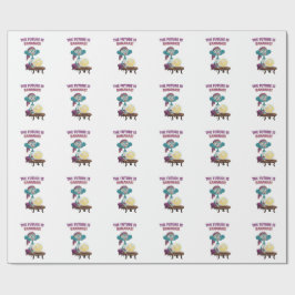 Papel De Presente Macaco adivinho