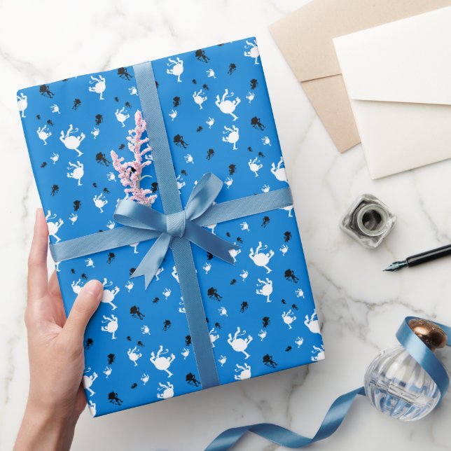 Papel de Presente Macaco Divertido Primata Jovial (Presentear)