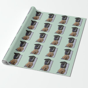 Papel De Presente Macaco-prego