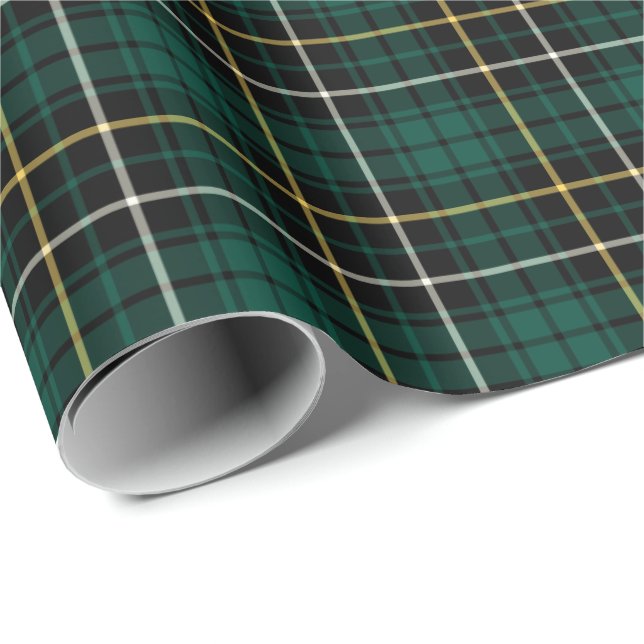 Papel De Presente MacAlpine Clan Tartan (Ponta do rolo)