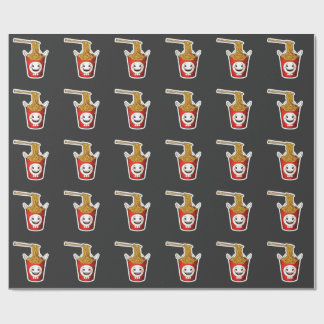 Papel De Presente Macarrão sorridente