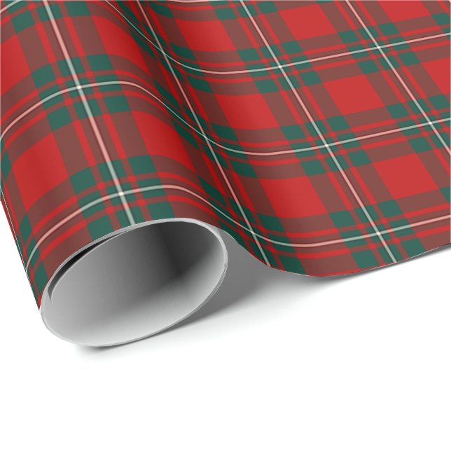 Papel De Presente MacGregor Clan Tartan (Ponta do rolo)