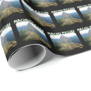 Papel De Presente Machu Picchu Peru - Montanha Huayna Picchu