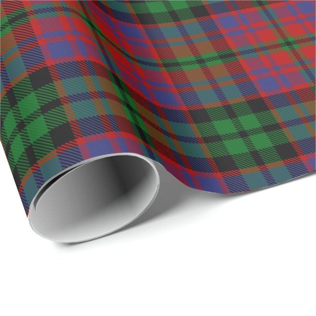 Papel De Presente MacInnroy Tartan (Ponta do rolo)
