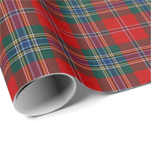 Papel De Presente MacLean do Tartan do clã de Duart