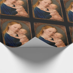 Papel De Presente Madonna com criança do cristo