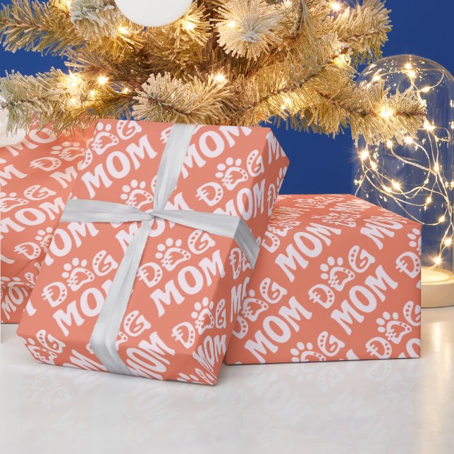 Papel De Presente Mãe de Cachorro (Feriados)