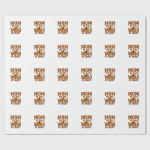 Papel De Presente Mãe De Dia Bruxa De Noite Design De Camisa De Hall