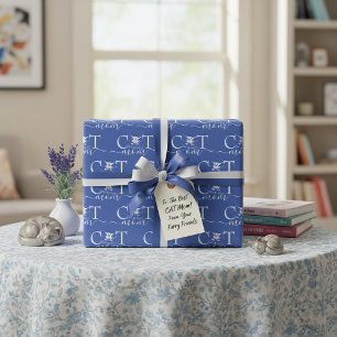 Papel De Presente Mãe de gato 