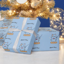 Papel De Presente Maestro da Orquestra de Gatos Fofos