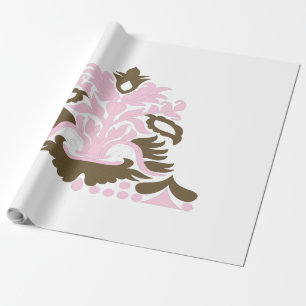 Papel De Presente Magenta-Vermelho, Laranja Amarelo