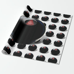 Papel De Presente Magic 8 Ball diz: "O Outlook é bom!"