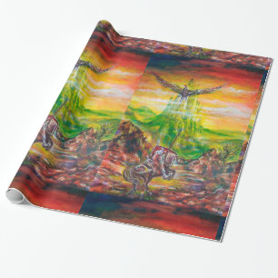 PAPEL DE PRESENTE MAGIC DUEL ENTRE BRADAMANT E NEGROMANCER