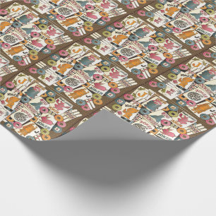 Papel De Presente Mah Jongg Jokers