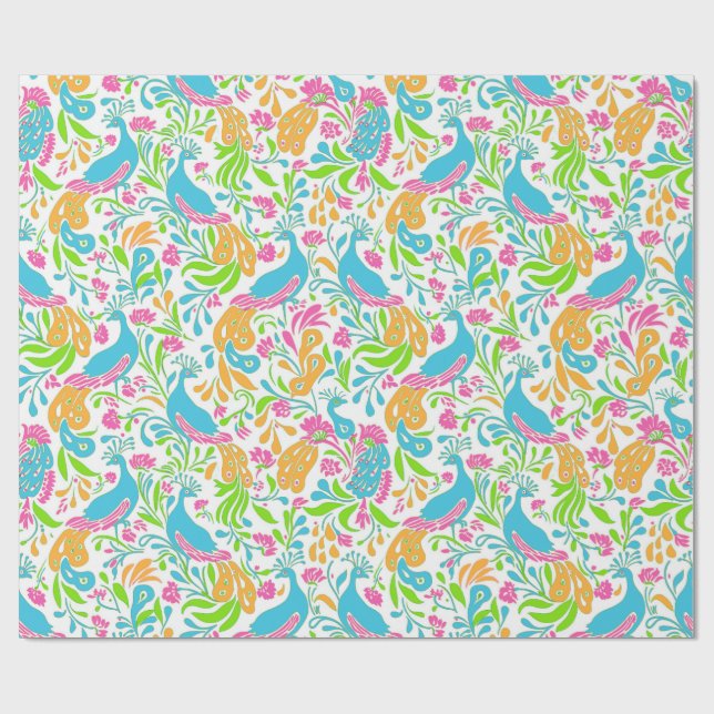 Papel De Presente Mahjong Wrapping Paper (Aberto)