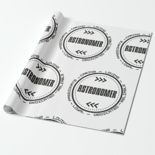 Papel De Presente Maior Astrônomo