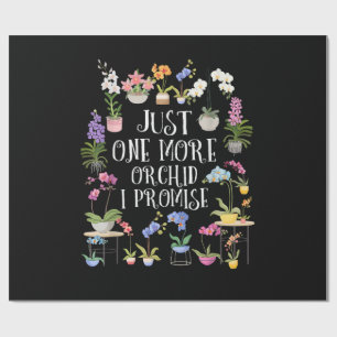 Papel De Presente Mais Uma Orquídea Eu Prometo