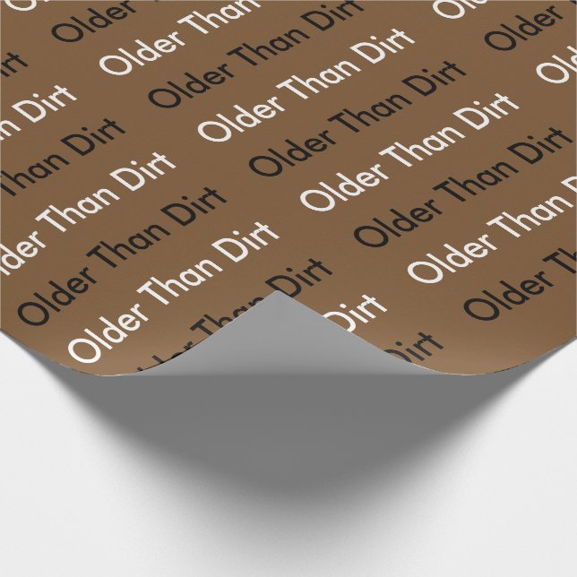 Papel De Presente Mais Velho Que Sujeira (Ponta)