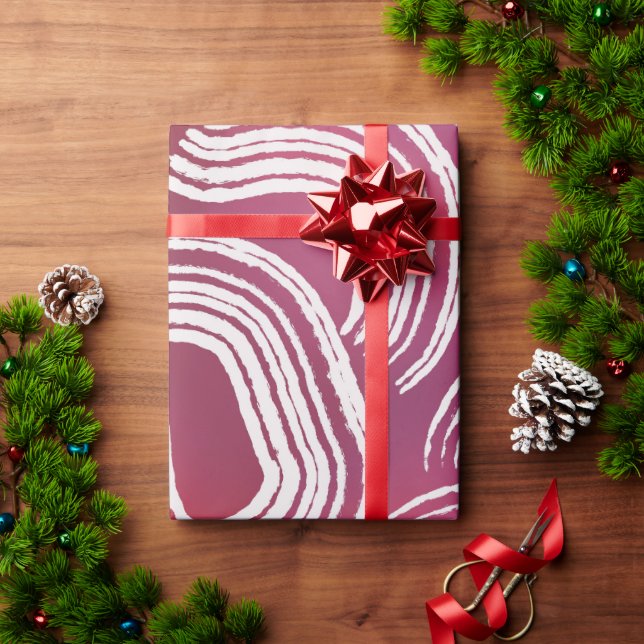 Papel De Presente Making your mark Pink (Presente de Natal)