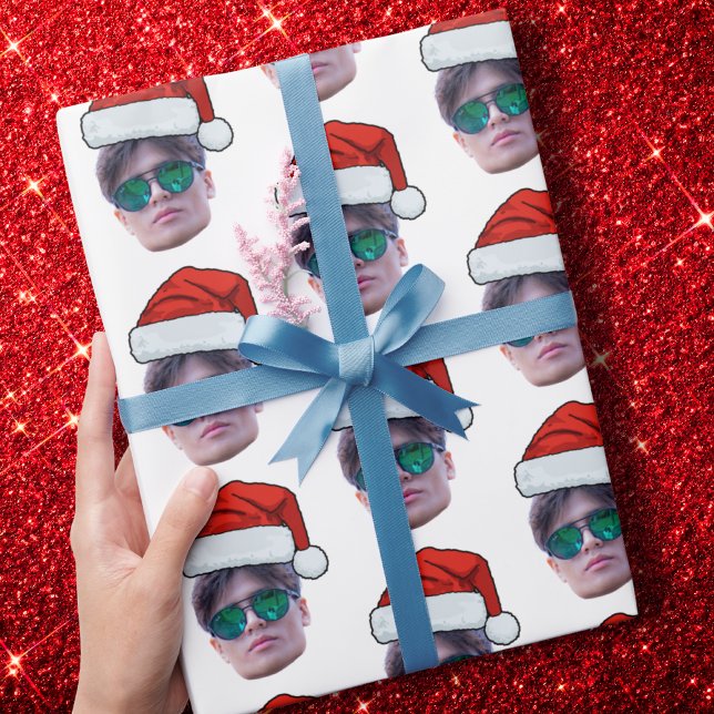 Papel De Presente Mala de Presente de Natal Personalizada, Foto do P (Criador carregado)