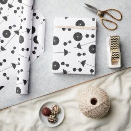 Papel De Presente Malhação de Treinamento de Peso Dumbbell Bodybuild