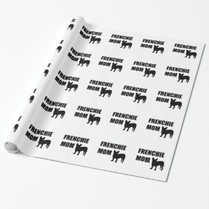 Papel De Presente Mamã de Frenchie