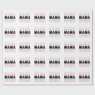 Papel De Presente MAMA Gift Wrapping Paper