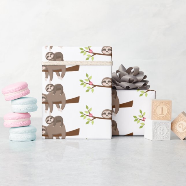 Papel De Presente Mamãe e talude unisex para bebês (Chá de bebê)