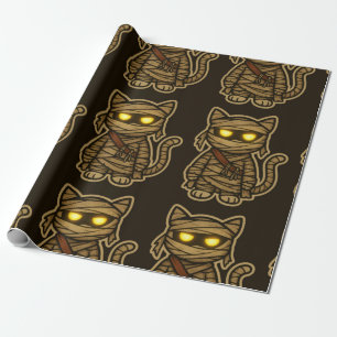 Papel De Presente Mamãe Fofa Gato Assustador