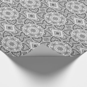 Papel De Presente Manatee Mandala