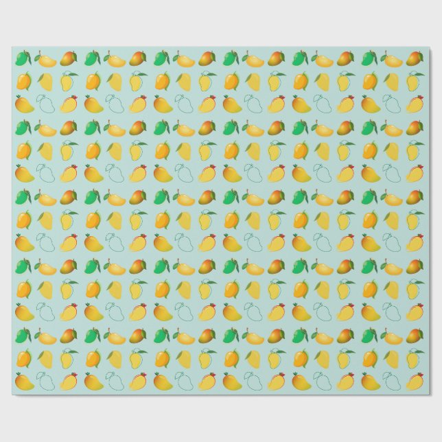 Papel De Presente Mango Fresca (Aberto)