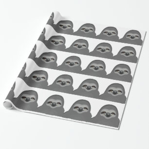 Papel De Presente Manhoso a preguiça