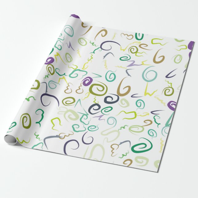 Papel De Presente manual com padrão uniforme de abstrato, abstrato,  (Desenrolado)