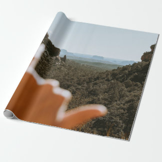 Papel De Presente Mão humana esquerda