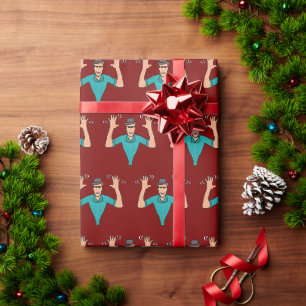 Papel De Presente Mãos de Jazz