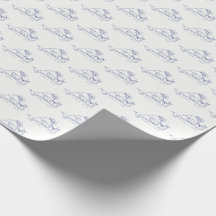 Mapa da Vintagem de Martha nº 1 azul Marinho