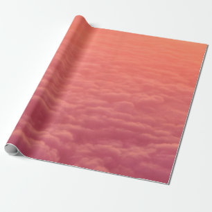PAPEL DE PRESENTE MAR DE NUVENS BRANCAS