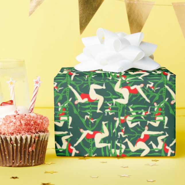 Papel De Presente Maravilhosa Natação Selvagem (Festa de aniversário)