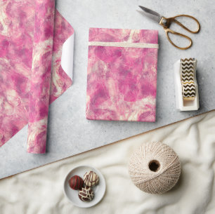 Papel De Presente Márbita Dourada rosa rosa rosa rosa