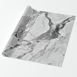 Papel De Presente Marble Texture Twilight Marble Fantasy Cinza Wrapp