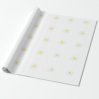Papel De Presente Margarida