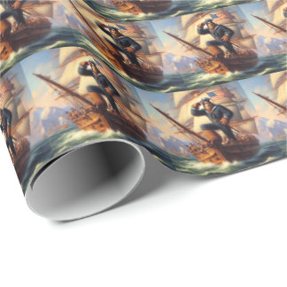 Papel De Presente Marinheiro Bigfoot