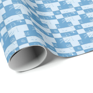 Papel De Presente Marinho